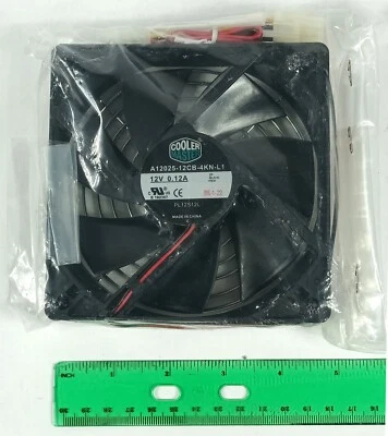 Cooler Master A12025-12CB-4KN-L1 120mm x 25mm 4-Pin 2-Wire Molex Case Fan - Image 1 of 4