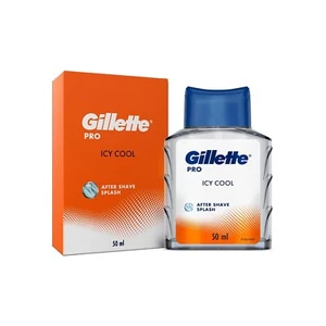 Gillette Men Pro Fresh After Shave Splash Icy Cool Liquid 50Ml, White - Picture 1 of 4