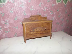 Alter Schrank-1930er Jahre-Wohnzimmer-Kaufladen-Puppenhaus-Puppenstube - Bild 1 von 2