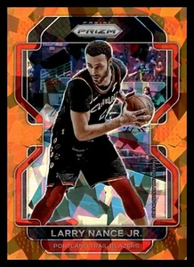 Larry Nance Jr 2021-22 Panini Prizm Orange Cracked Ice #126 Trail Blazers - Picture 1 of 2