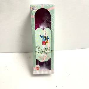 Vervaco weiße Farbe Couture Schaufensterpuppe Puppe mit Ständer 29 cm Neu I Alter 7+ - Bild 1 von 6