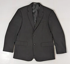 Oleg Cassini Men's Formal Black Suit Jacket Size 39 Slim Blazer - Picture 1 of 9