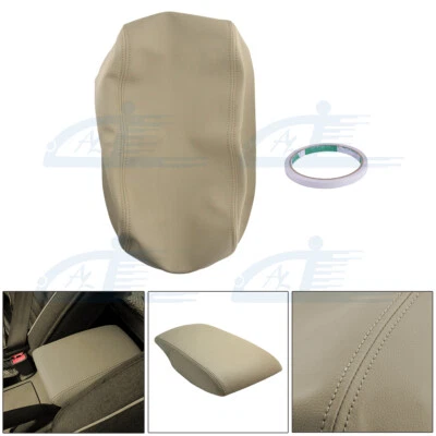 Se adapta a Toyota Camry 2007-2011 cuero consola central tapa reposabrazos cubierta beige tostado Foto 1 de 4