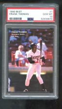 1990 Best #1 Frank Thomas ROOKIE RC PSA 10 Graded Baseball Card MLB Barons Minor