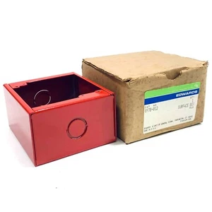 Caja de superficie de alarma contra incendios Edwards 897B-012 - Imagen 1 de 6