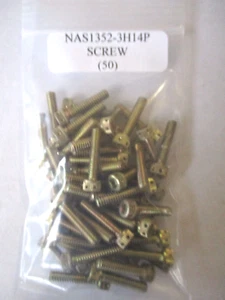 NAS1352-3H14P Socket Head Screw 10-24 x 7/8" Drilled Cap Plated Steel- Lot of 50 - Bild 1 von 3