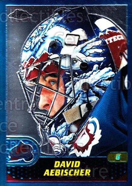 2001-02 Topps Chrome #46 David Aebischer - Image 1 of 1