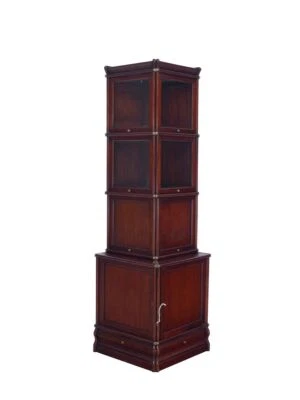 Scaffale Studio Globe Wernicke Sistema di Scaffali Impilabile Legno di Mogano L: 56 cm (11205) - Immagine 1 di 4