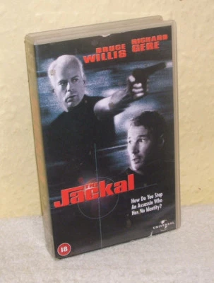 The Jackal (1997) - Ex-Rental / Big Box VHS - Bruce Willis, Richard Gere Foto 1 de 4