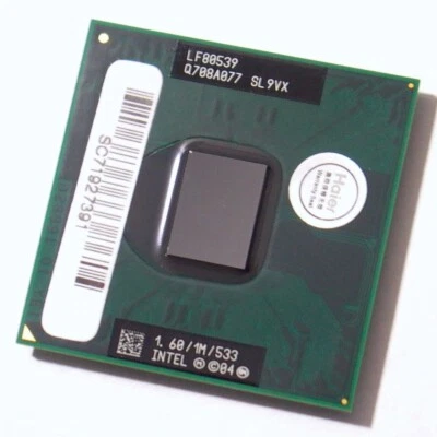 Intel Pentium T2060 Dual Core Laptop CPU Processor SL9VX 1.60Ghz/1M/533/478 P - Image 1 of 2