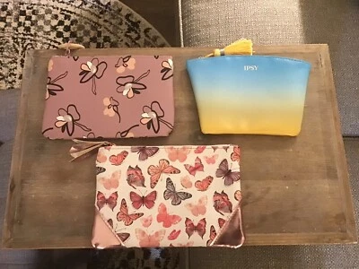 Ipsy Set of 3 cosmetic bags - PERFECT CONDITION - Image 1 of 4