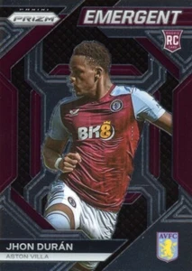 2023-24 Panini Prizm English Premier League Emergent #12 Jhon Duran RC - Picture 1 of 4