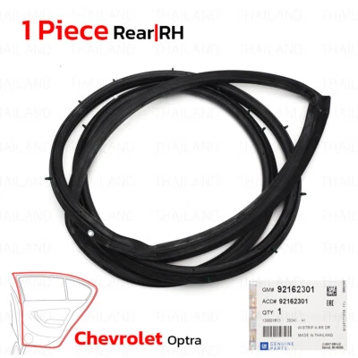 Rear Right Door Rubber Seal Weatherstrip For Chevrolet Optra Sedan 2008 - 2013 Foto 1 de 4