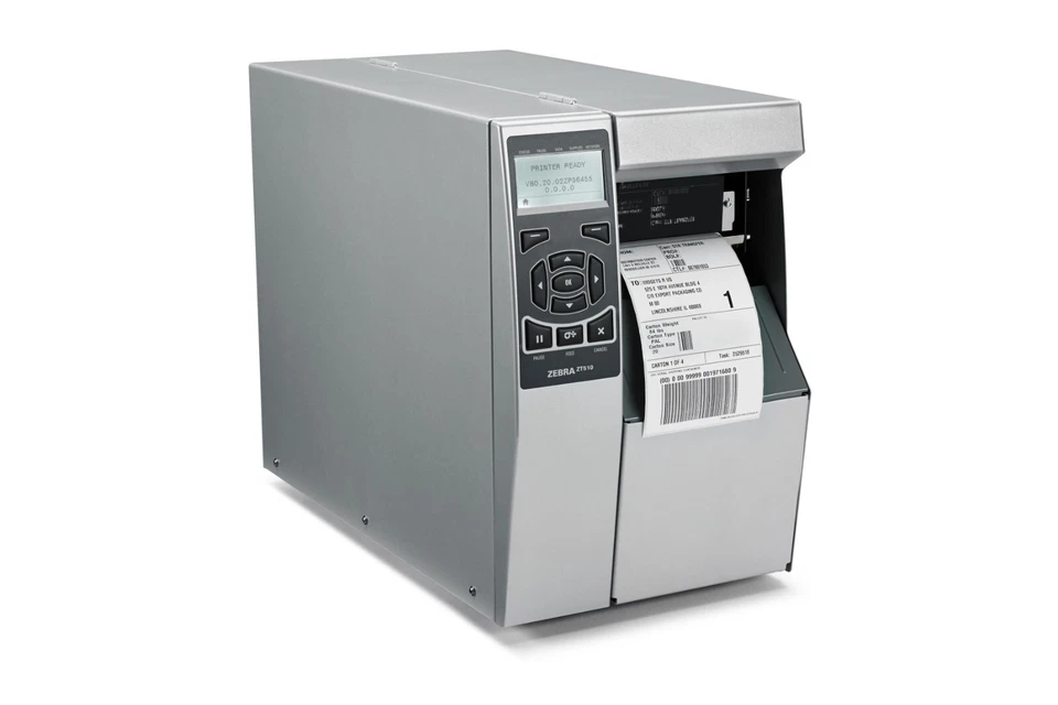 Zebra ZT510 203DPI D/T & T/T Industrial Label Printer - Wired LAN/USB & Warranty - Image 1 of 4
