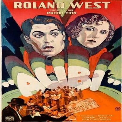 Alibi(1929) DVD Roland West Colorized Scarce!! Slim DVD Case Foto 1 de 4