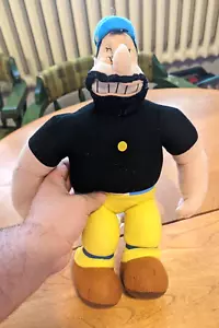 Popeye Pals Bluto Brutus KellyToy Comic Strip King Features Plush Figure 12" - Picture 1 of 5