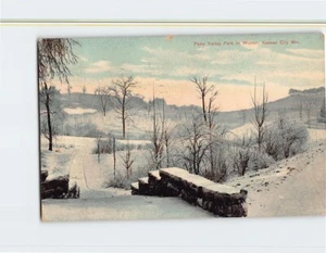 Postcard Penn Valley Park in Winter Kansas City Missouri USA - Picture 1 of 2