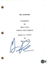 Gianni Russo Signed Autograph The Godfather Movie Script Carlo Rizzi Beckett COA