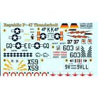 Print Scale 144-005 Waterslide Decal for airplane 1:144 Republic P47 Thunderbolt