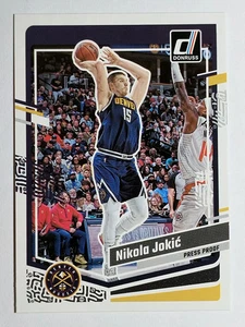 2023-24 Donruss Press Proof Silver #58 Nikola Jokic - Picture 1 of 2