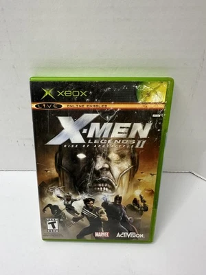 X-Men Legends II Rise Of Apocalypse Microsoft Xbox Nuevo, Estuche dañado Foto 1 de 4