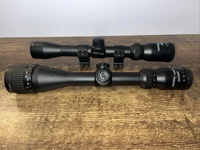 Preowned Crosman CenterPoint Rifle Scope Lot Of 2 3-9x40AO N - 3-9x32 - Image 1 of 4