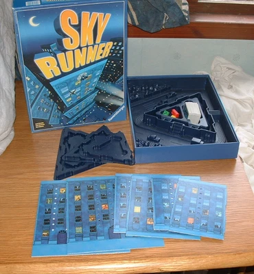 Sky Runner Ravensburger 3D Building Climbing Race Board Game - 2000 - Complete - Image 1 of 4