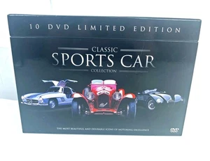 π Classic Sports Car Collection 10-DVD Box Set History Channel Limited Editon - Picture 1 of 5