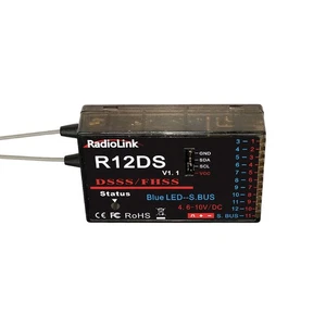 RadiolinkR12DS 2.4Ghz RC Receiver Channels SBUS/PWM Voltage Transmitter - Picture 1 of 5