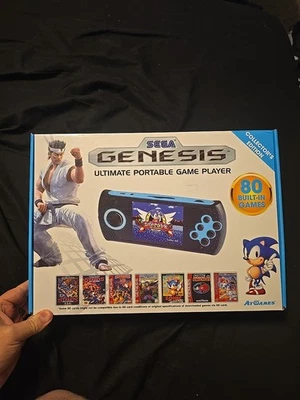 CIB Sega Genesis 80 Ultimate Portable Game Player Collector's Edition - Image 1 of 4