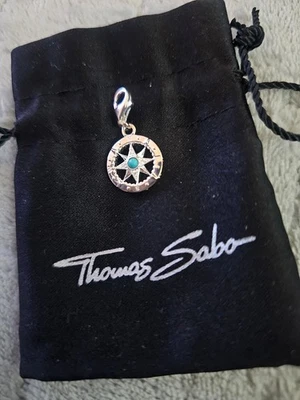 THOMAS SABO Charm Anhänger Kompass 925 Sterlingsilber  - Bild 1 von 3
