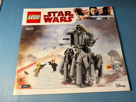 LEGO Star Wars #75177 -First Order Heavy Scout Walker -Manual ONLY -Some Creases
