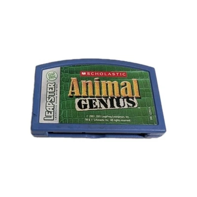 Scholastic Animal Genius LeapFrog Leapster Game Cartridge Not Tested Pre-owned - Image 1 of 4
