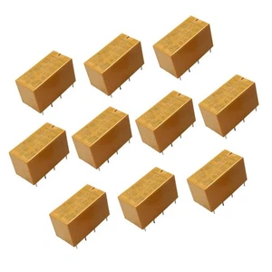 10 stücke dc12v spule 8-pins dpdt mini power relais pcb typ hk19f-dc12v-shg - Picture 1 of 1