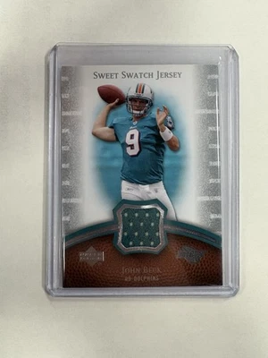 2007 NFL Sweet Spot - Sweet Swatch Jerseys John Beck #SS-JB2 (MEM, RC) - Image 1 of 2