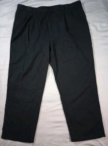 Pantalone elegante uomo Comfort Zone by George Foreman 46x30 nero vita regolabile - Foto 1 di 12