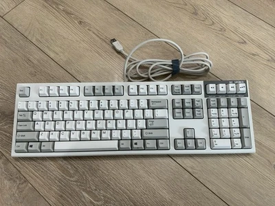 TOPRE REALFORCE R2SA-US4-IV AGBZP8 KEYBOARD ENGLISH 108 KEY LAYOUT SILENT KEY!! - Image 1 of 4