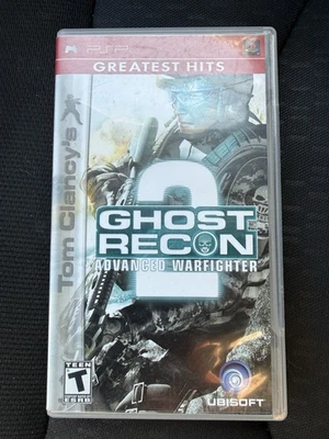 Tom Clancys Ghost Recon Advanced Warfighter 2 Sony PSP Complete CIB - Image 1 of 3