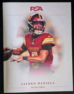 Jayden Daniels PSA Magazine September 2025 + PSA 10/10 DAY Ticket - Picture 1 of 4