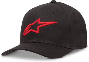 Alpinestars Ageless Curve Hat Black/Red 1017-81010-1030-S/M - Picture 1 of 1
