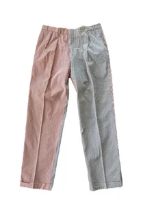 NWOT Ben Silver Charleston London 2 Tone Seersucker Pants 36 - Picture 1 of 7