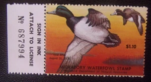 1978 Maryland Waterfowl Duck Hunting Stamp - MNH   Lot#M48 - Picture 1 of 1