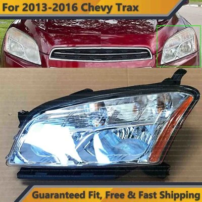 Conjunto de farol lado esquerdo do motorista para 2014 2015 2016 Chevy Trax halogênio - Imagem 1 de 4