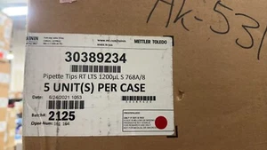 Rainin 30389234 Punte per Pipette RT LTS 1200μL S 768A/8 custodia da 5 unità nuove - Foto 1 di 1