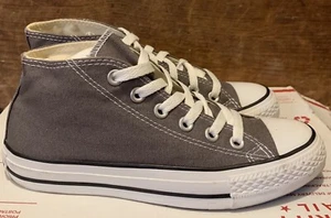 RARE Converse All Star Mid GRAY Men’s 4/Women’s 6 - Picture 1 of 7