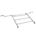 Aluminium Klapprost f.  Ausgussbecken 51cm Alu  Auflagerost  Industriebecken Ablage