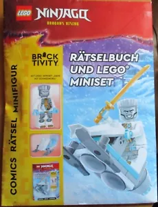 Lego Ninjago Dragons Rising - Rätselbuch und Lego Miniset - Bild 1 von 1