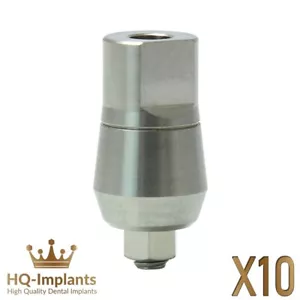 Prótesis dental recta púrpura biométrica compatible con bloqueo hexagonal Ø4,5 mm - Imagen 1 de 3