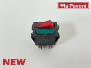 La Pavoni Parts - Red and Green Switch 16A, 125/250V for Europiccola - 435063 - Bild 1 von 5