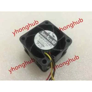 Sanyo Denki 9GA0412P3J01 DC 12V 0.49A 40x40x28mm Server Cooling Fan - Picture 1 of 4